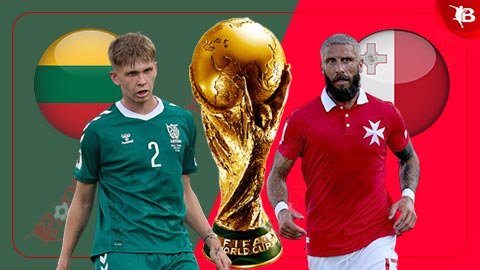  Nhận định bóng đá Lithuania vs Malta, 23h00 ngày 4/9
